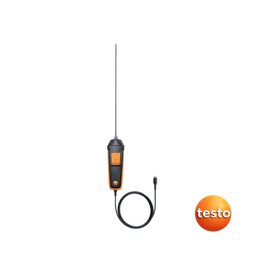 Testo High-Precision Immersion/Penetration Probe (Digital) - with Pt100 Temperature Sensor