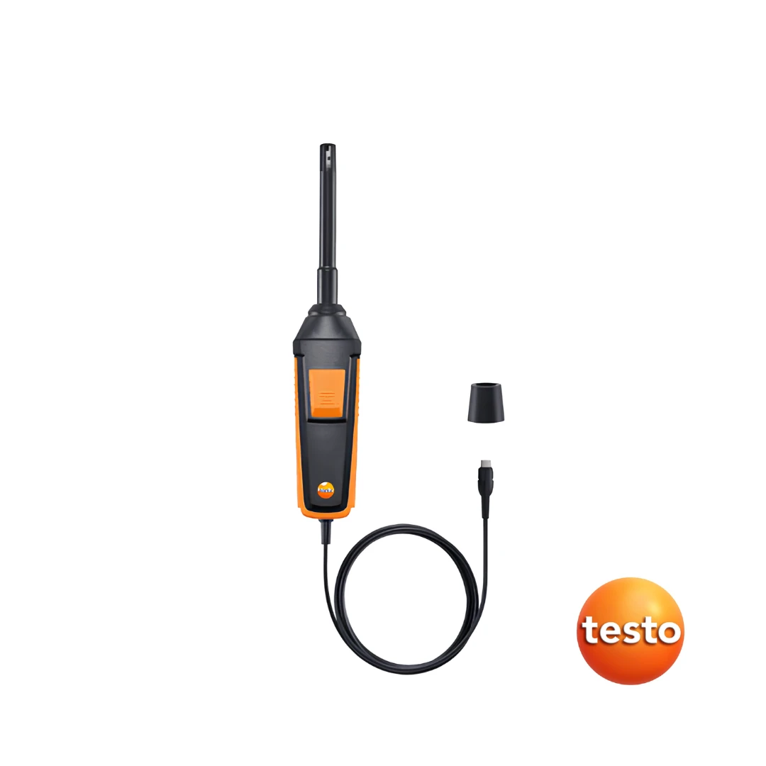Testo High-Precision Humidity/Temperature Probe (Digital) - Wired
