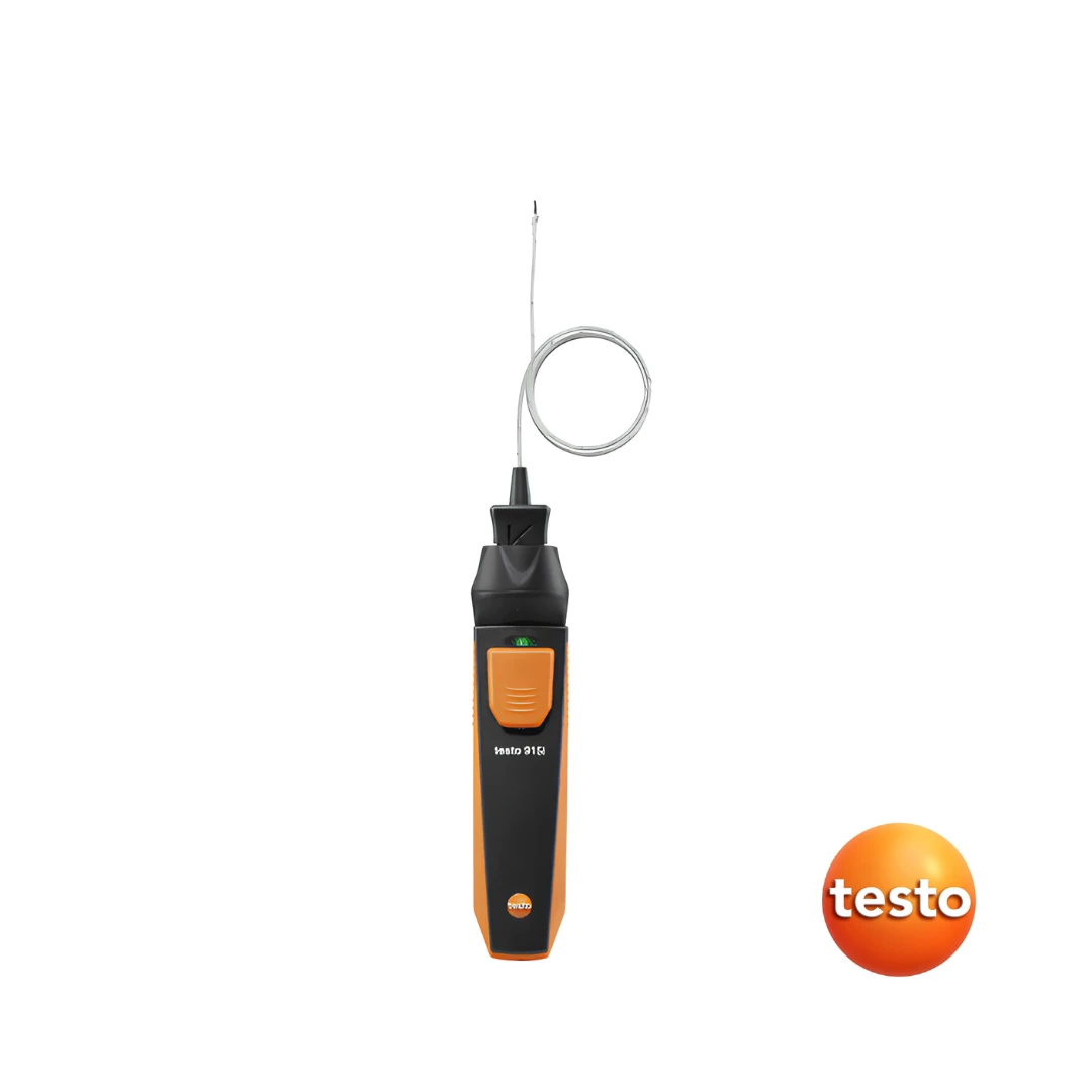 Testo 915i Thermometer with Flexible Probe and Smartphone Operation