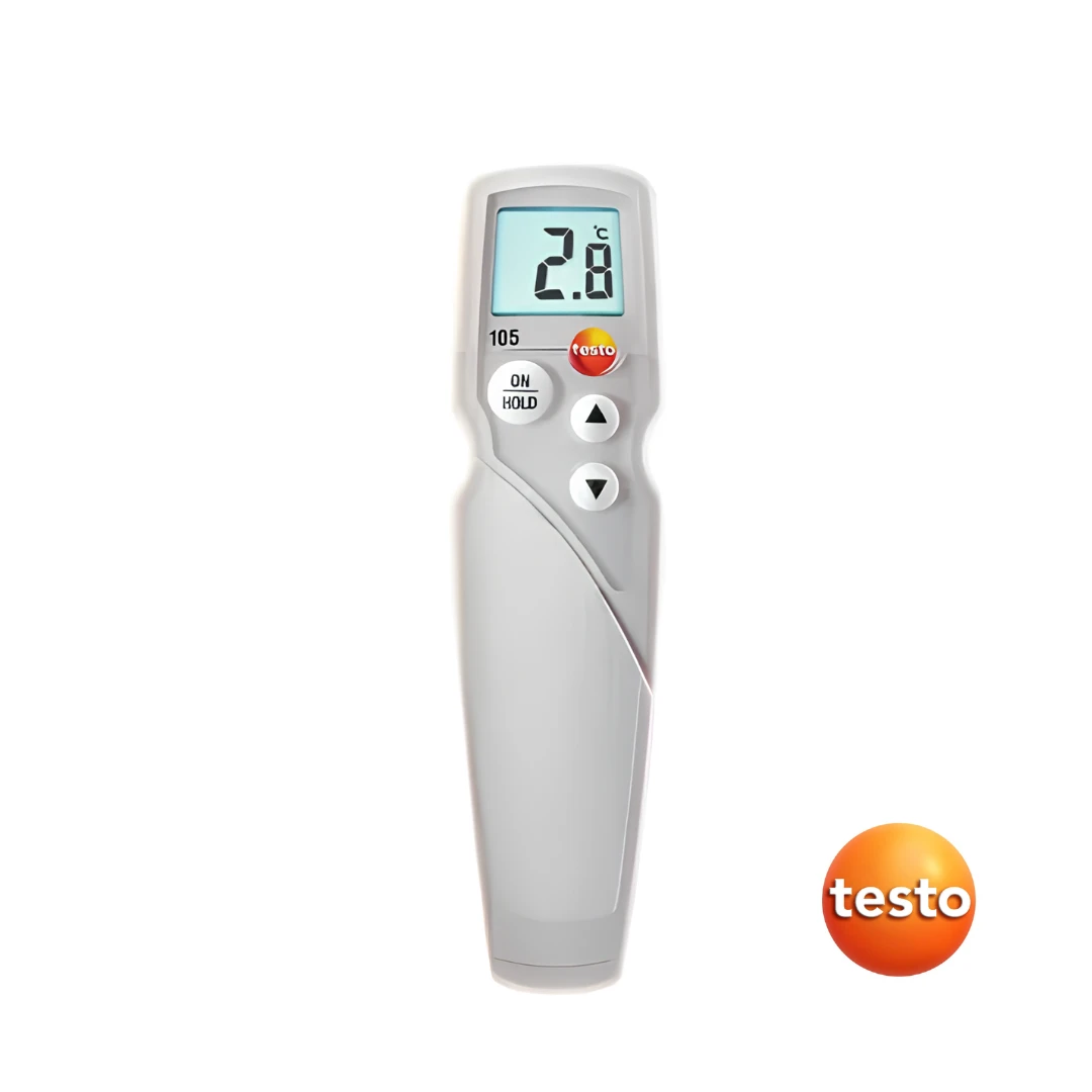 Testo 105 One-Hand Thermometer with Standard Measuring Tip