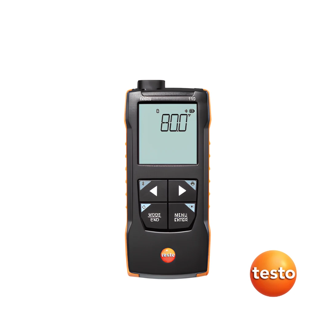 Testo 110 NTC and Pt100 Temperature Measuring Instrument with App Connection