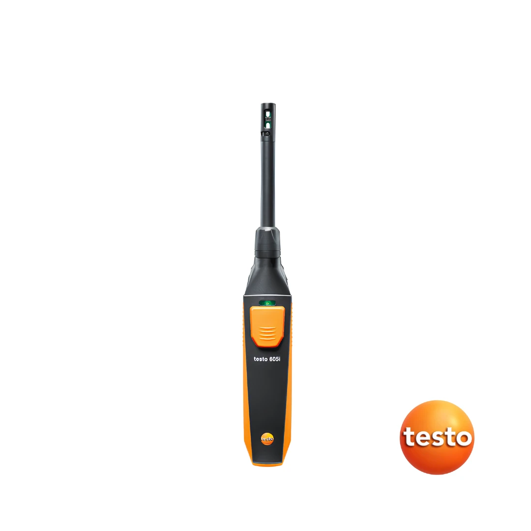 Testo 605i Thermohygrometer Operated via Smartphone