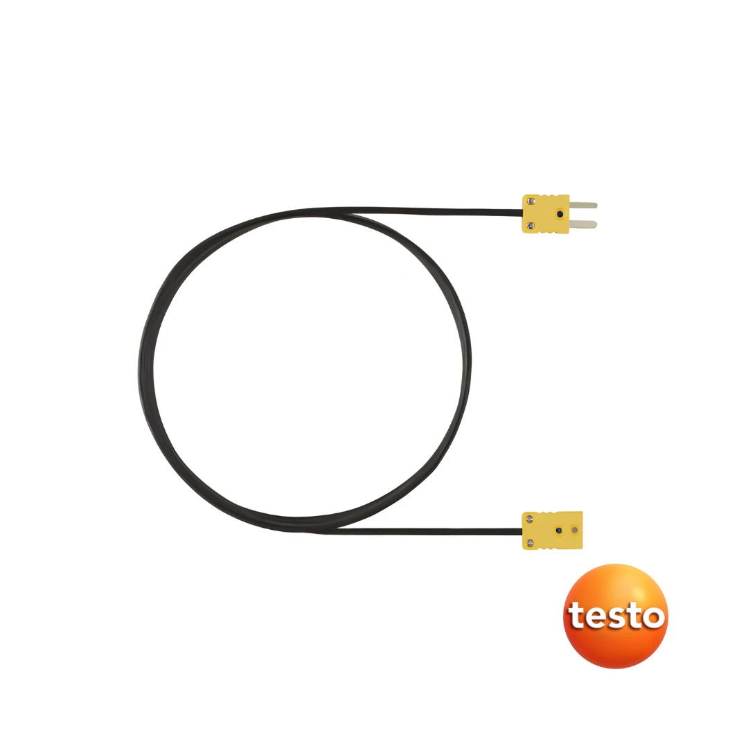 Testo Extension Cable, 5m, for Thermocouple Probe Type K