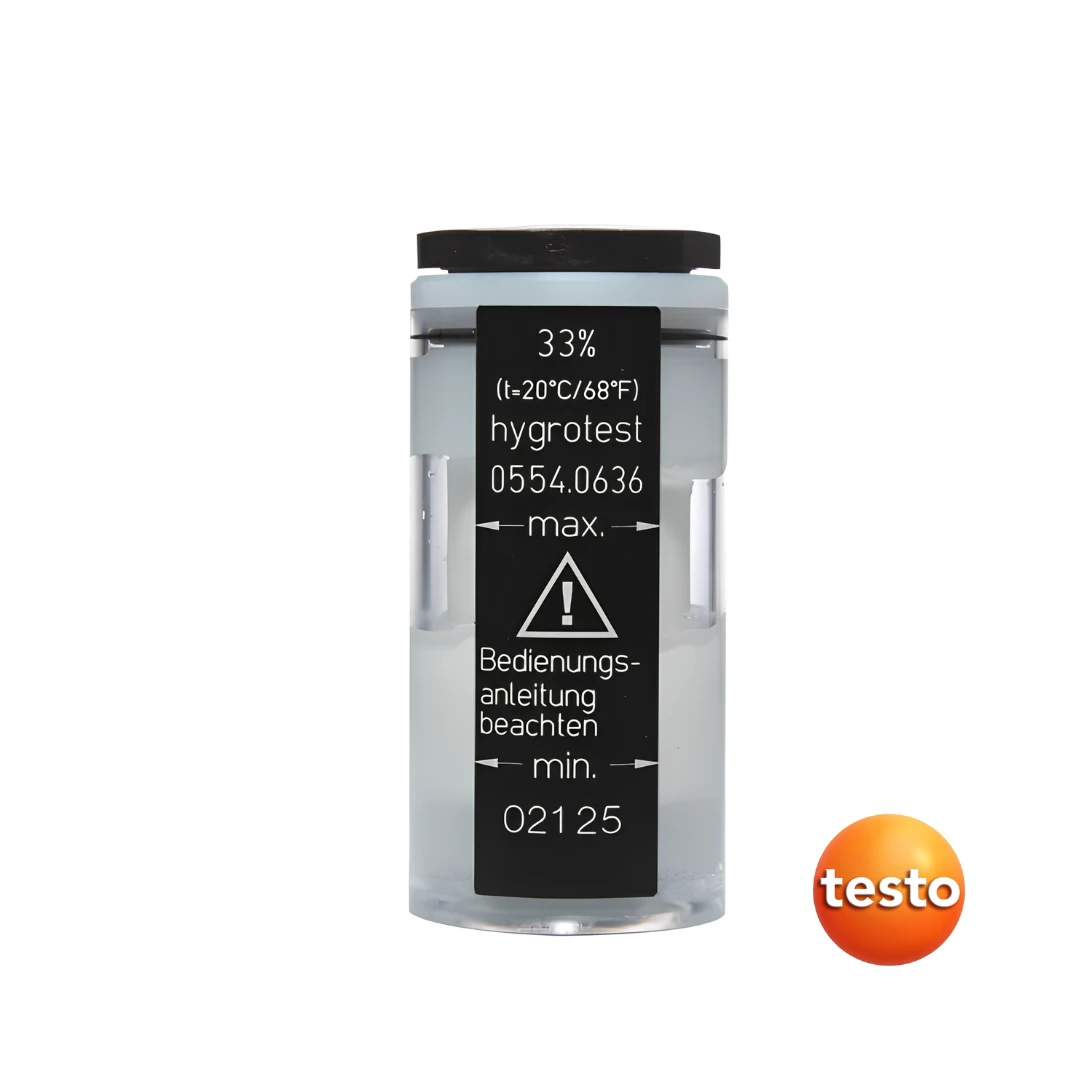Testo Saline Solution Pot for Checking Humidity Probes, 33 %...
