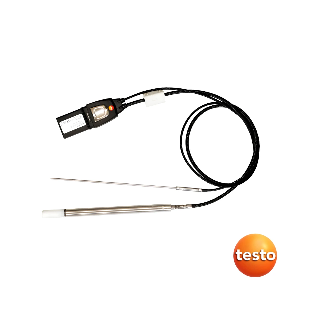 Testo 6614 High-Humidity Process Probe with Heated Cable