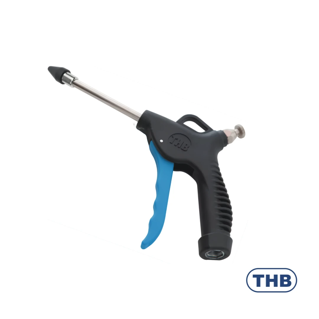 THB 1/4" Adjustable High Flow Air Blower Gun With Rubber Tip B80E