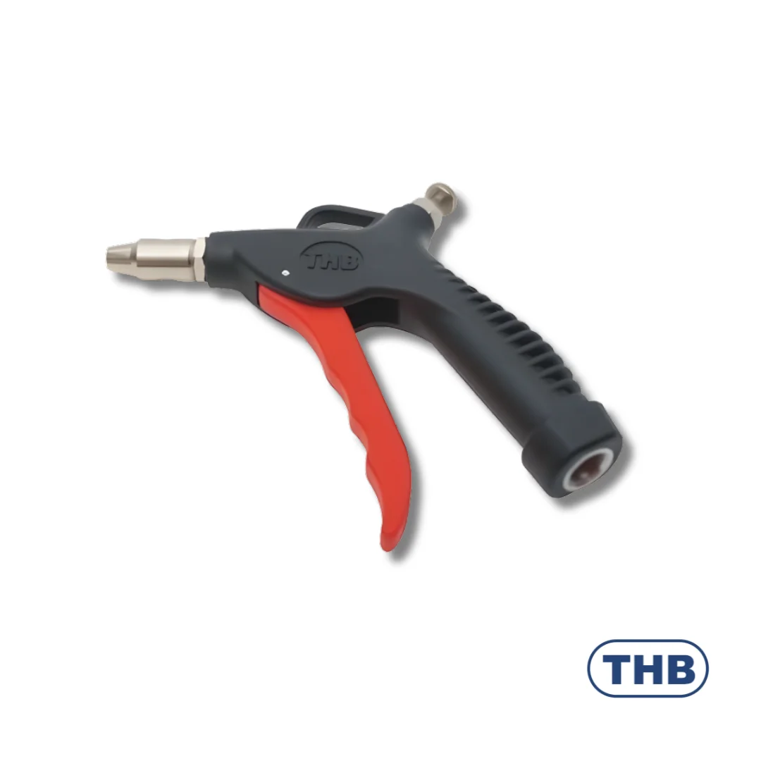 THB 1/4" Adjustable High Flow Air Blower Gun With Safety Nozzle B80B