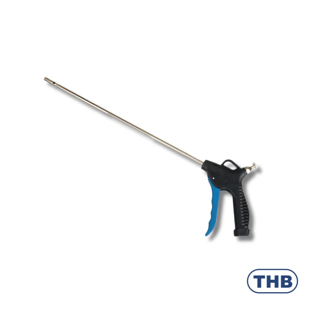 THB 1/4" Adjustable High Flow Air Blower Gun With 14" Nozzle B81