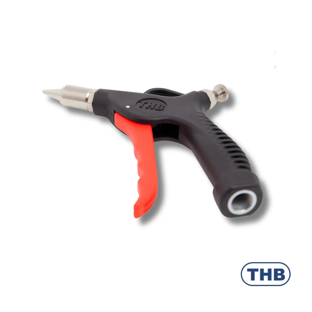 THB 1/4" Adjustable High Flow Air Blower Gun With 4" Nozzle B80