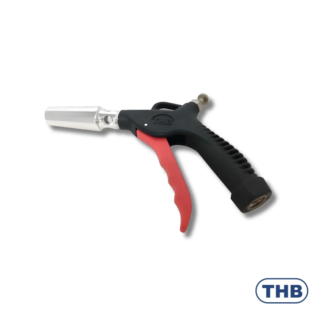 THB 1/4" Adjustable High Flow Air Blower Gun With High Flow Nozzle B80C