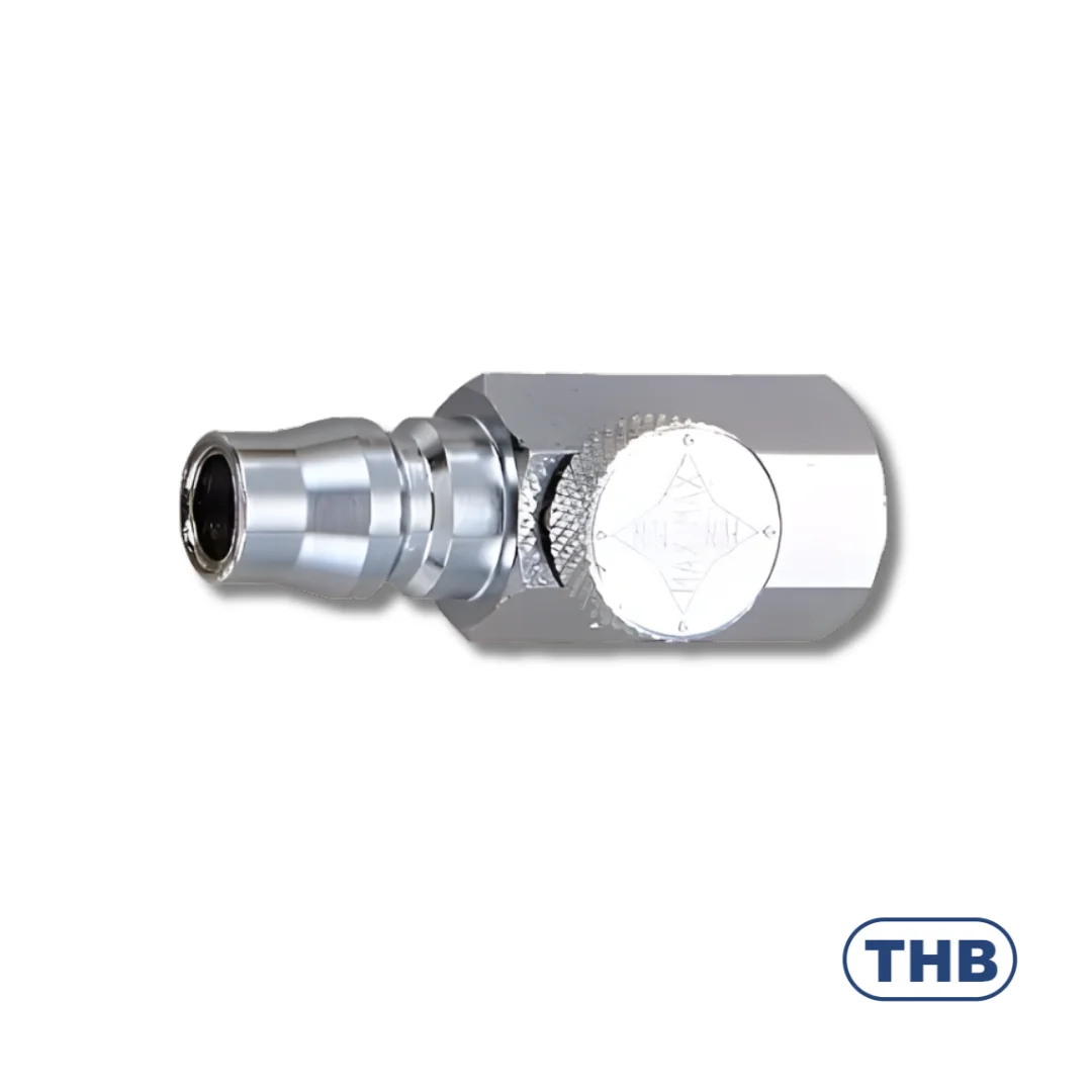 THB Air Flow Valve with Japanese Type Plug 1/4" PT Female (V52-20PFA)