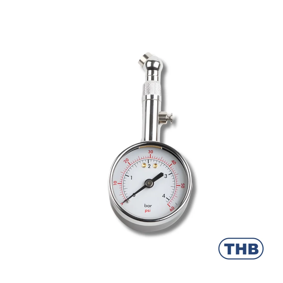 THB Tire Pressure Gauge 60PSI (2") B27