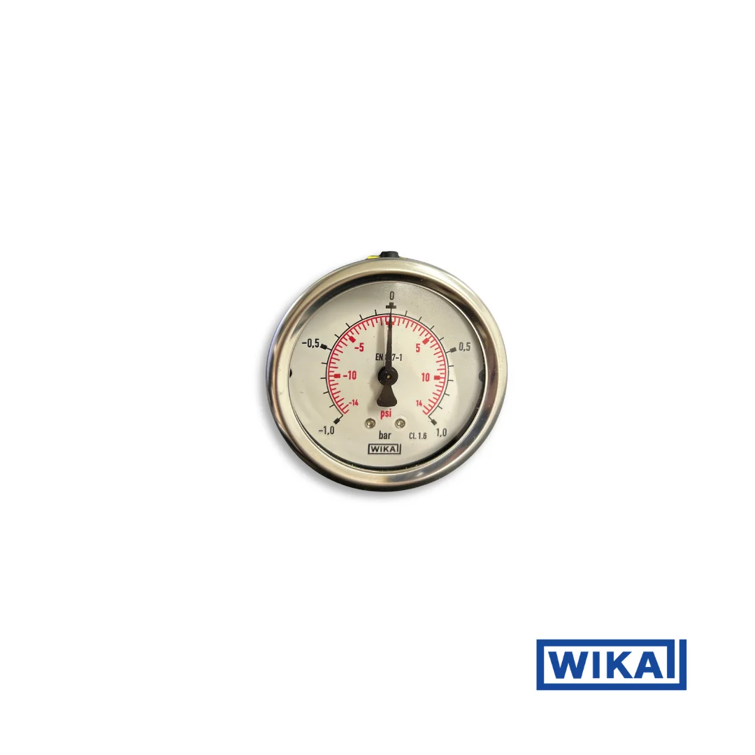 WIKA 213.53.063 General Compound Gauge, G1/4B Back Connection